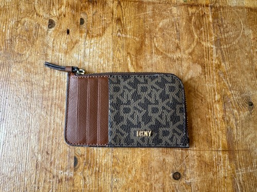 Dkny monogram purse zip - dkny, card