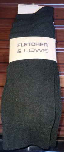 Mens all black socks size - all,