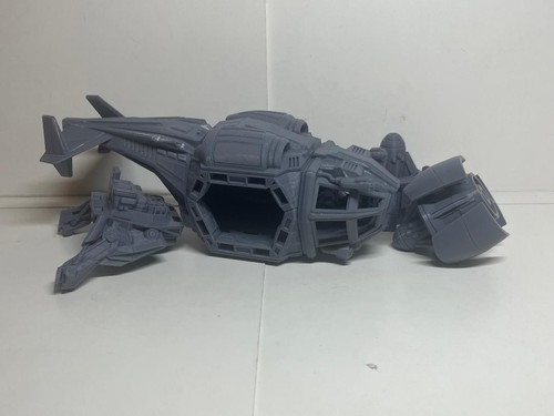 Printed terrain space ship - 3d,