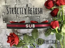 Bondage Collar Sexy Fetish SUB
