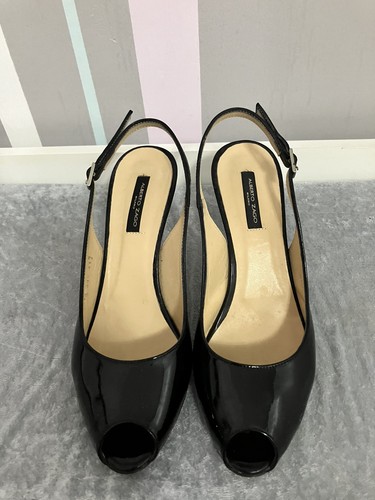 Alberto zago black patent - alberto,