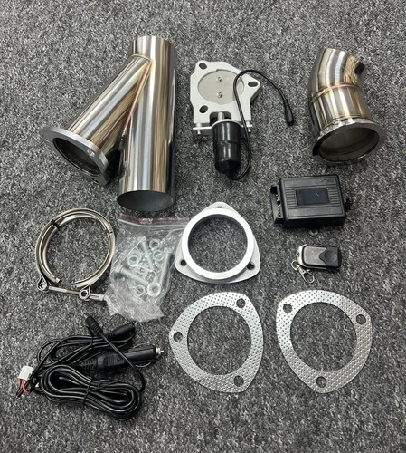 Electric exhaust valve - exhaust, system