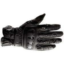 Knox Orsa Leather Mk 2 Mens Motorcycle Gloves CE Armour Black