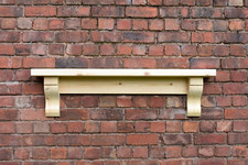 Chunky solid pine mantle - , /