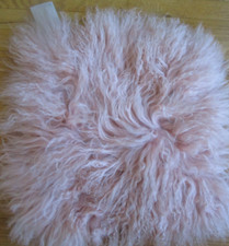 West Elm Mongolian Lamb pillow