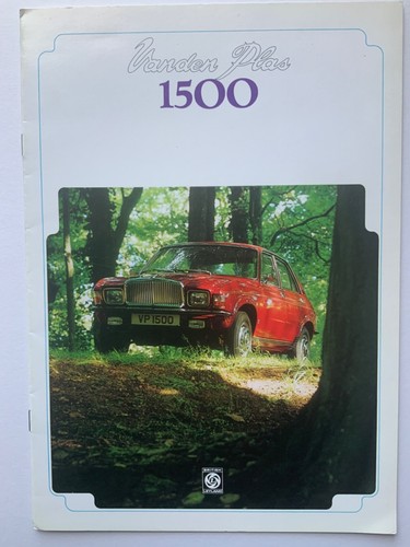 1974 vanden plas - plas, 1500