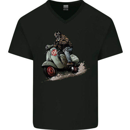 Scooter skull mod moped - scooter,