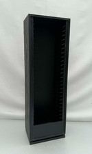 Vintage Black Wood CD Tower