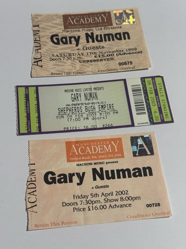 Gary numan concert - ,,