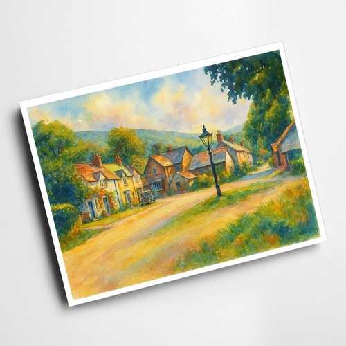 Print village hotel - -,