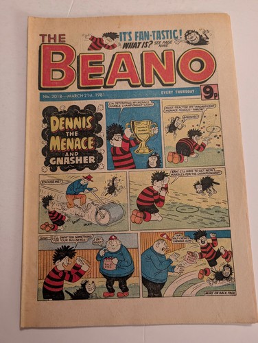 Beano comic 2018 march - comic, no