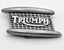 triumph motorcycle belt buckle