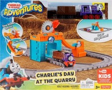 Thomas Adventures Charlie Day at the Quarry Toy Fun for Kids Train & Track
