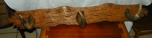 Hand carved solid - carved,