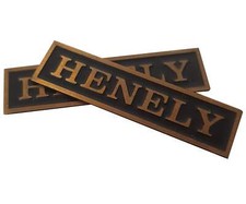 Pre-made Locomotive Name Plate