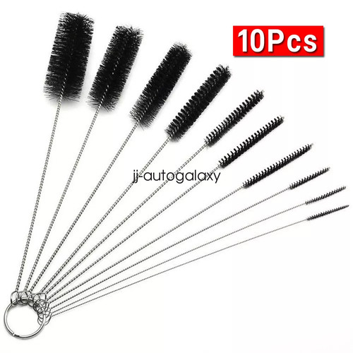 Nylon straw brush cleaner - 10,