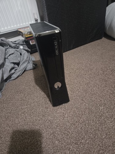 Microsoft xbox 360 slim black - xbox,
