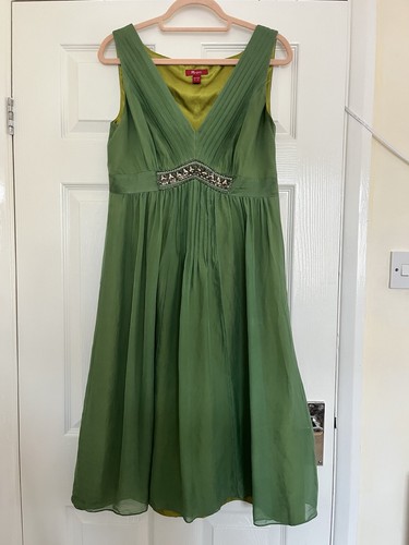 Monsoon 100 silk green - 100%,