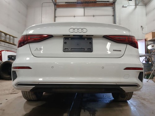 Rear bumper without line - rear, s