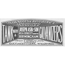 JOSEPH ASH & SON Rea Street Birmingham Vintage Engineering Advert 1928