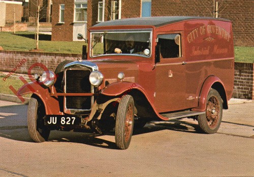 Picture postcard vintage - postcard:, car