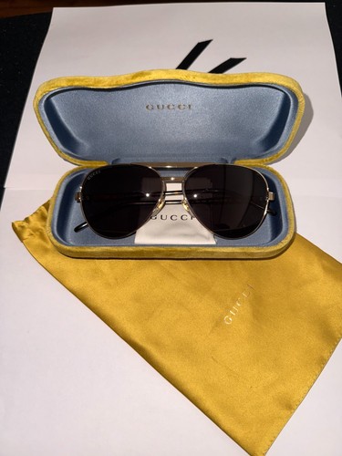 Gucci gg1163s 001 aviator - 001,