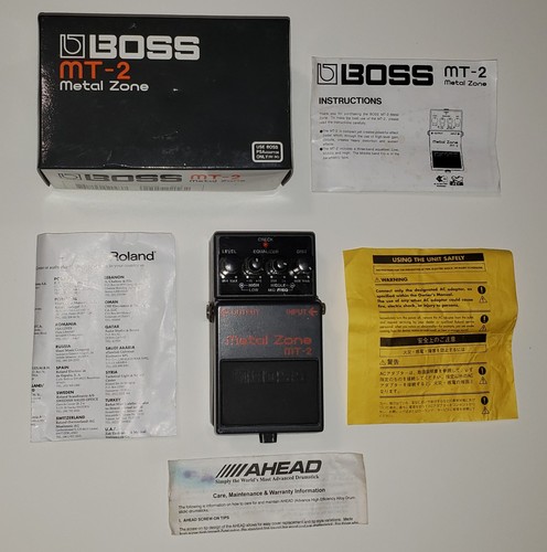 Boss metal zone guitar - boss,
