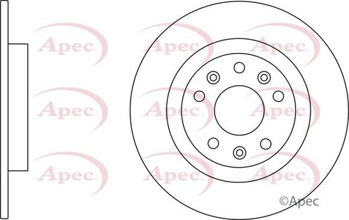 Rear axle brake discs set - axle,