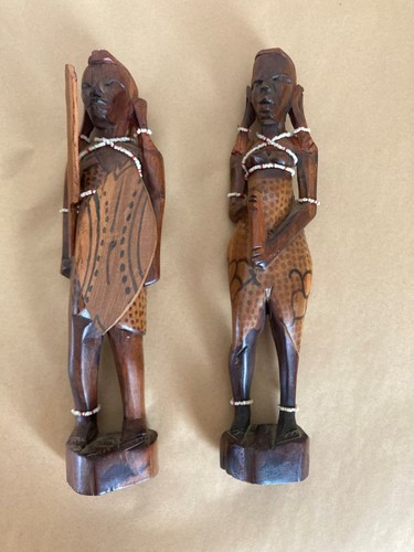 Hand carved african wooden