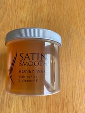 Brand New SATIN SMOOTH Honey Wax ALL Skin Types- Arnica & Vitamin E