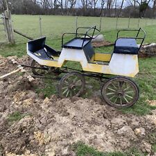 pony driving cart or make small glamping hut 
