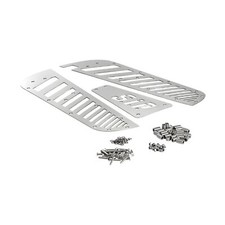 Running Plate SIP Style Brushed Stainless Steel for Vespa PX80-200, PE, Lusso, 1998, MY