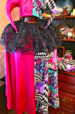 JESTER COSTUME Pink Patterned