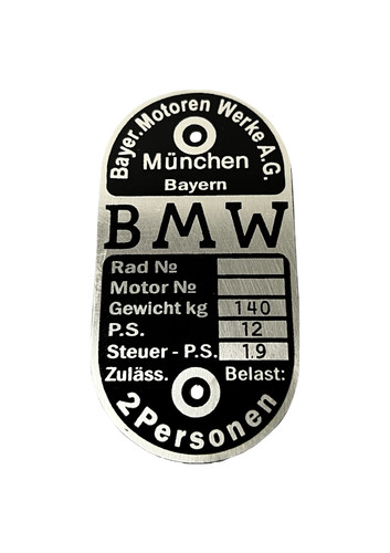 Steib nameplate bmw - nameplate,,