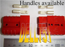 RED 50 AMP 16mm2  ANDERSON SB-50 POWER CONNECTOR (pair)
