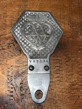 Vintage AA Type 7 Commercial Car Badge Emblem