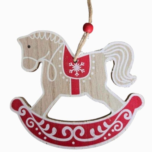 Snowflake star hanging wooden - hanging,