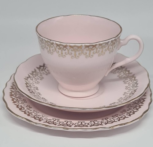 Colclough pink gold bone - colclough,