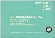 BMW 700C COUPE , 700CS COUPE