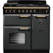 Rangemaster CLDL90DFPSLT/AB1 Classic Deluxe 90 90cm Dual Fuel Range Cooker 5