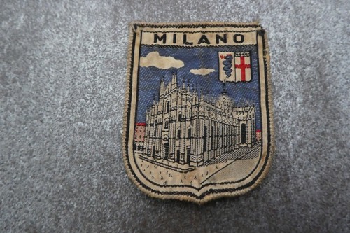 Milan woven cloth patch badge - woven,