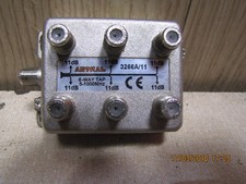 Astral 3266A/11 6 way splitter tap 5-1000 MHz F Plug 1 in 6 out