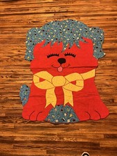 Vintage 80s Patchwork Clifford
