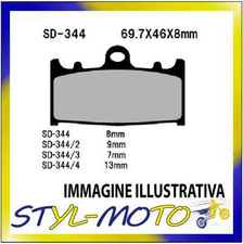 Front semi sintered - front, brake