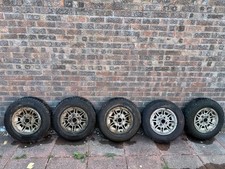 5x Ford Taunus Capri Escort RS 13" alloy wheels