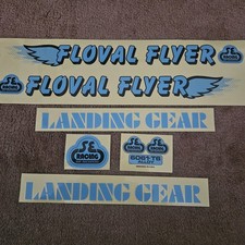 Racing floval flyer decal - se,