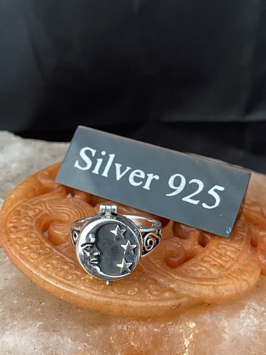 Solid silver moon and - solid,