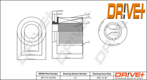 Air filter dp1110 - air,