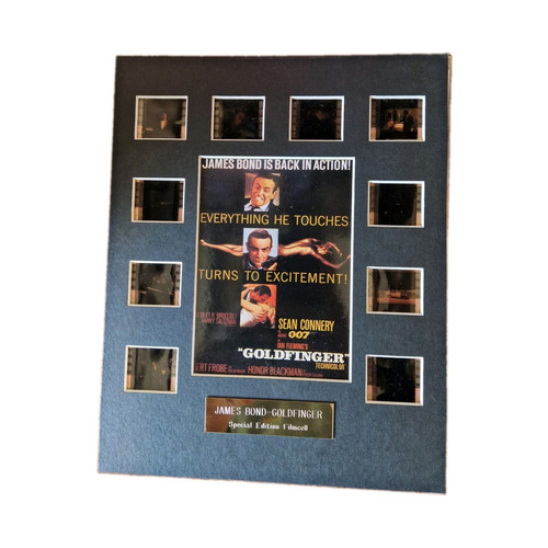 James bond goldfinger - goldfinger, mounted