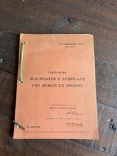 Pilot’s Notes Beaufighter II